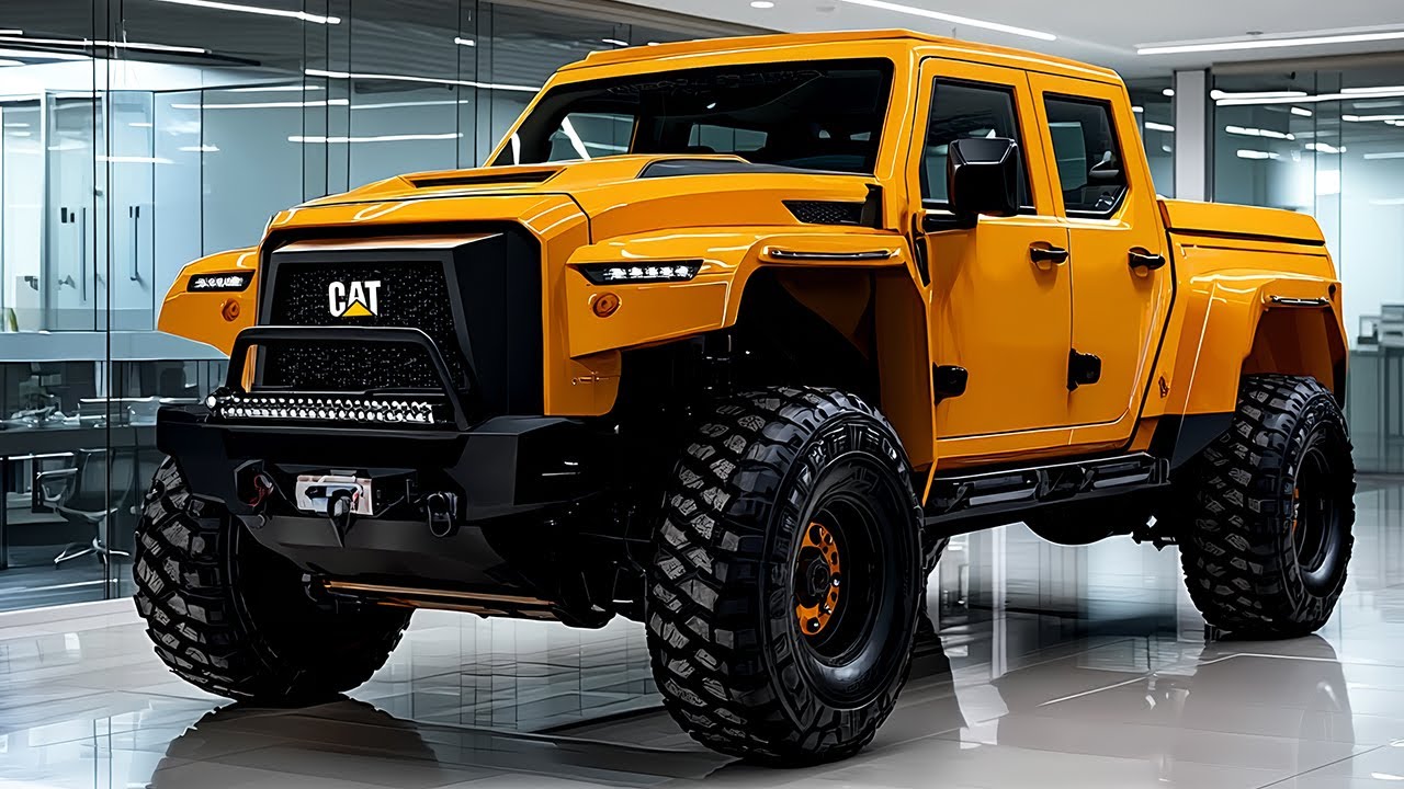 2026 Caterpillar Pickup Revealed: Rugged, Heavy-Duty, and Ready for the Impossible