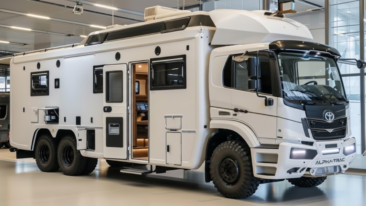 2026 Toyota Sprinter 6×6 Armored Camper: Luxury and Off-Road Power Unleashed